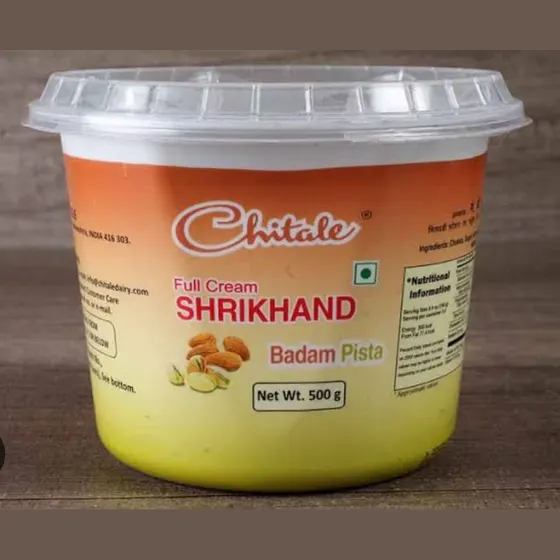 Chitale Foods Pista Shrikhand pack