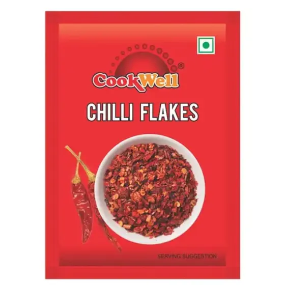 Cookwell Foods Chilli Flakes pack
